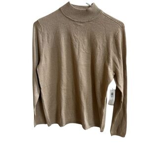 Chicos women's Gold Turtleneck Sweater size 1